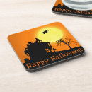 Suche nach hexe auf besen untersetzer Vollmond