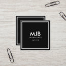 Suche nach klassische weiße visitenkarten Monogramm