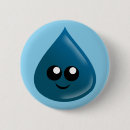 Suche nach wassertropfen buttons Blau
