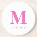 Suche nach rosa geburtstag untersetzer Monogramm