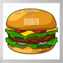 Suche nach cartoon burger poster Hamburger