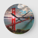 Suche nach golden gate bridge wanduhren Stadt