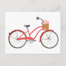 Suche nach rotes fahrrad postkarten Fahrt