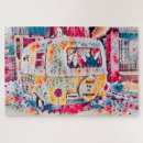 Suche nach weg zur freiheit puzzle Retro