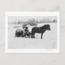 Suche nach kinder auf schlitten postkarten Foto