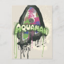 Suche nach aquaman postkarten Logo