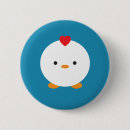 Suche nach kawaii huhn buttons Niedlich