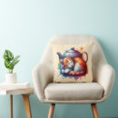 Suche nach teekannen kissen Aquarell