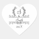 Suche nach herz blatt aufkleber Bride