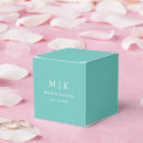 Suche nach aquamarine papier geschenk box Monogramm