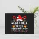 Suche nach weihnachtsmann einladungen Familie