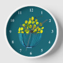 Suche nach grüne trauben wanduhren Aquarell