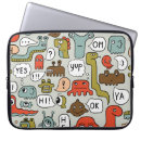 Suche nach cartoon monster laptop schutzhüllen Muster