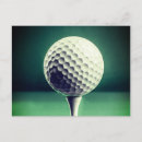 Suche nach golfball postkarten Weiß