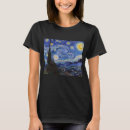 Suche nach nacht tshirts Vincent van gogh