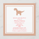 Suche nach rosa dinosaurier einladungen Für sie