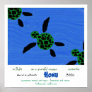 Suche nach honu schildkröte poster Hawaii