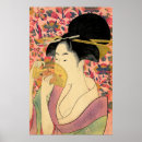 Suche nach utamaro poster Vintag