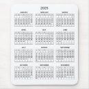 Suche nach einfache kalender mousepads Minimal