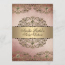 Suche nach vintage rosen einladungen Gold