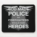 Suche nach feuerwehrmänner mousepads Polizei