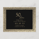 Suche nach 50 geburtstag save the date postkarten Gold