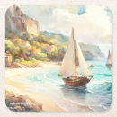 Suche nach segelschiff untersetzer Meer