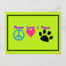 Suche nach frieden postkarten Liebe