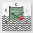 Suche nach chalkboard wanduhren Back to school