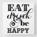 Suche nach getränk wanduhren Café