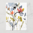 Suche nach botanische blumen postkarten Aquarell