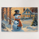 Suche nach schneemann puzzle Weihnachten