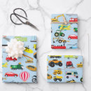 Suche nach fahrzeug geschenkpapier Bagger