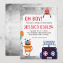 Suche nach roboter party einladungen Kinder