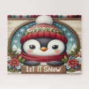 Suche nach pinguin puzzle Schnee