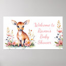 Suche nach baby deer poster Aquarell