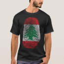 Suche nach flagge vom libanon tshirts Fingerabdruck