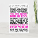 Suche nach rock and roll karten Mutter