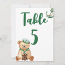 Suche nach baby shower tischkarten Teddybär