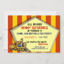 Suche nach choo choo einladungen Choo choo zug