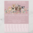Suche nach hunde flyer Hund sitzt