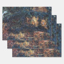 Suche nach brücke ist ein geschenkpapier Wasserlilien