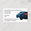 Suche nach alarm visitenkarten Automobil