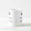 Suche nach rettung tassen Kaffee
