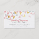 Suche nach moderne geometrische muster visitenkarten Stilvoll