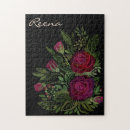 Suche nach schwarzer hintergrund puzzle Rose