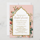 Suche nach pfirsich und gold einladungen Bride