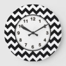 Suche nach zickzack muster wanduhren Schwarz