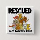 Suche nach hund und katze buttons Adoption