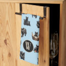 Suche nach schwarze katzen geschirr tücher Monogramm